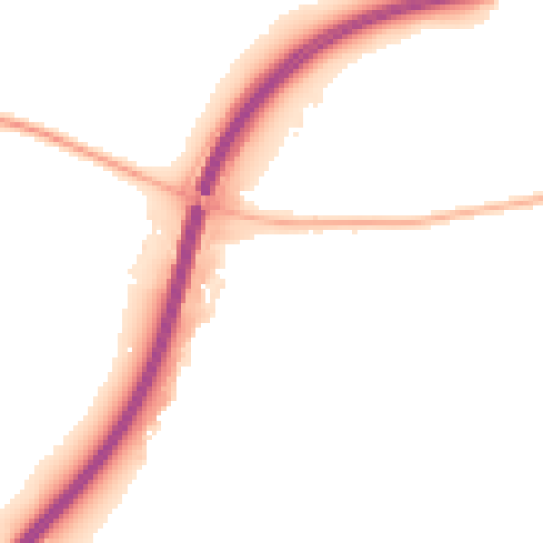 Night-time road noise heatmap for OX2 9FQ