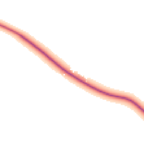 Daytime road noise heatmap for OX2 9NL