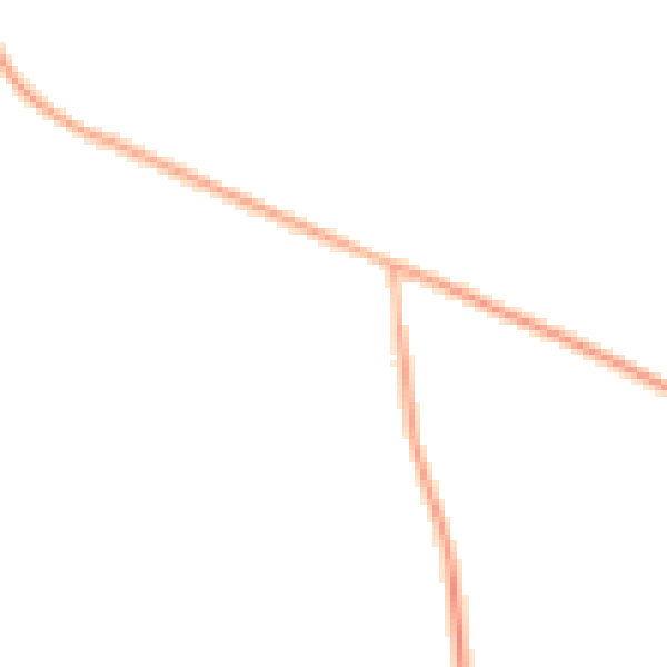Night-time road noise heatmap for OX2 9NP