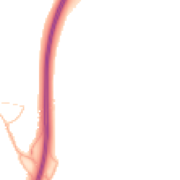 Night-time road noise heatmap for OX2 9PG