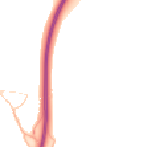 Night-time road noise heatmap for OX2 9PS