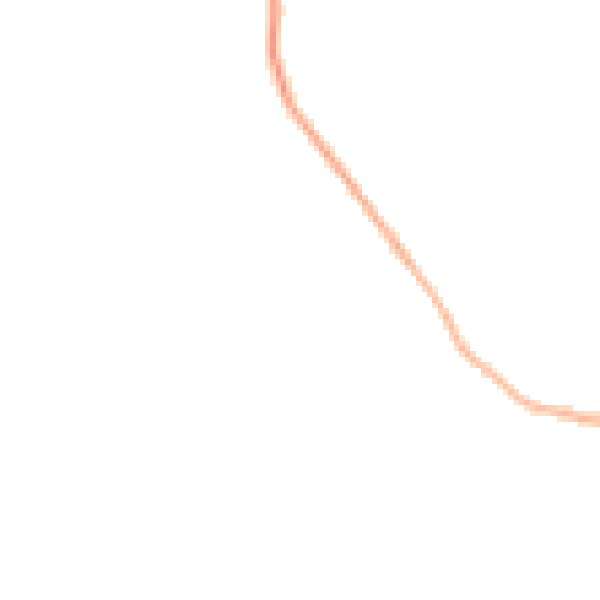 Night-time road noise heatmap for OX2 9QF