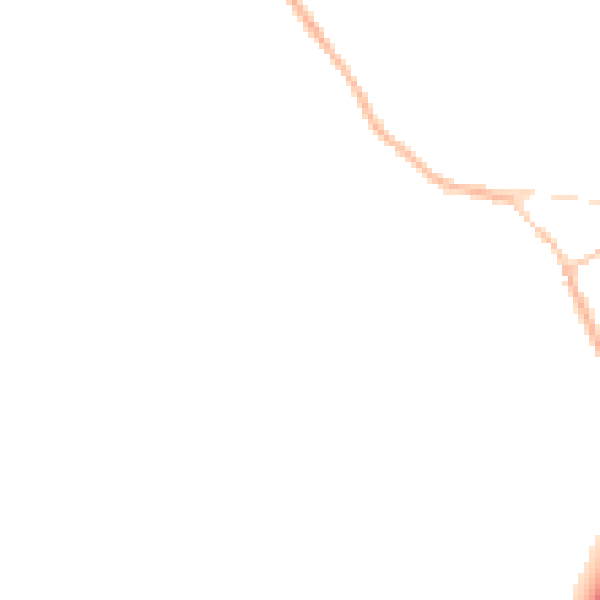 Night-time road noise heatmap for OX2 9QH