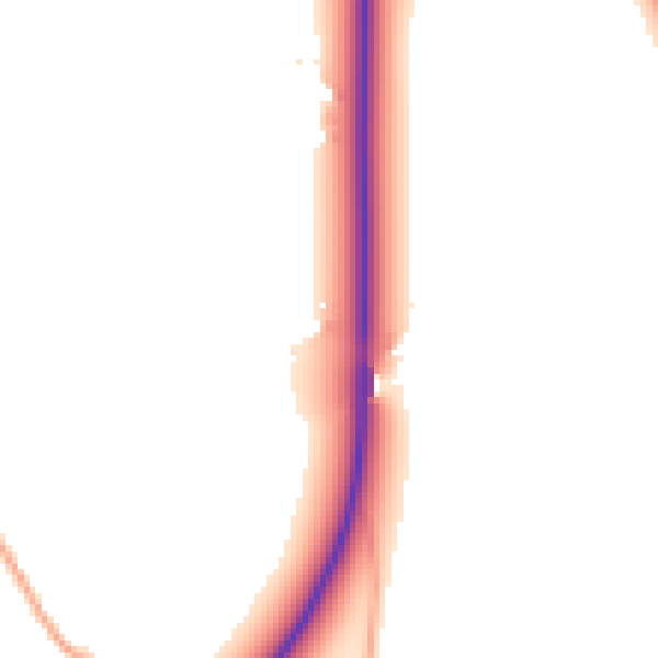 Daytime road noise heatmap for OX2 9QY
