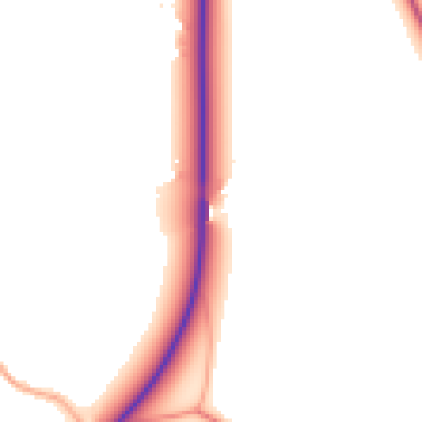 Daytime road noise heatmap for OX2 9RA