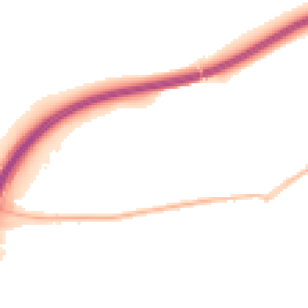 Night-time road noise heatmap for OX2 9SH