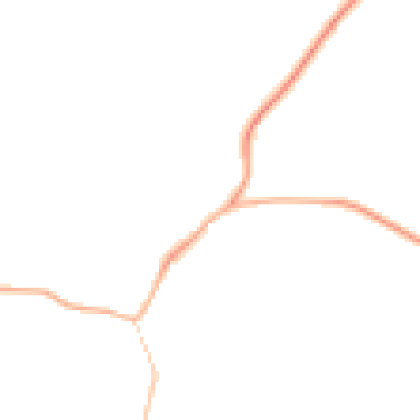 Night-time road noise heatmap for OX44 7AG