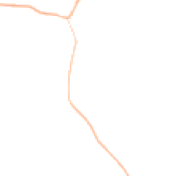 Night-time road noise heatmap for OX44 7BB