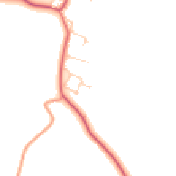 Daytime road noise heatmap for OX44 7BD