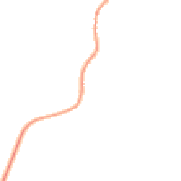 Night-time road noise heatmap for OX44 7FJ