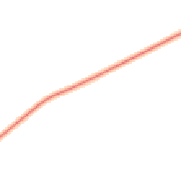 Night-time road noise heatmap for OX44 7JA