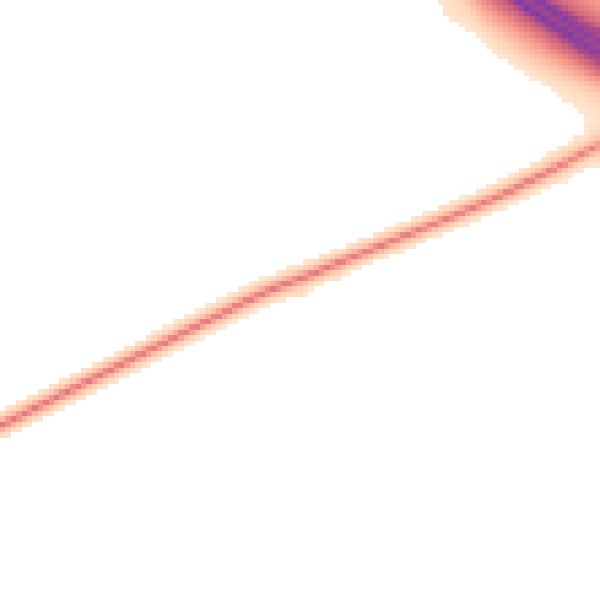 Night-time road noise heatmap for OX44 7JB