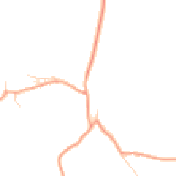 Daytime road noise heatmap for OX44 7JF