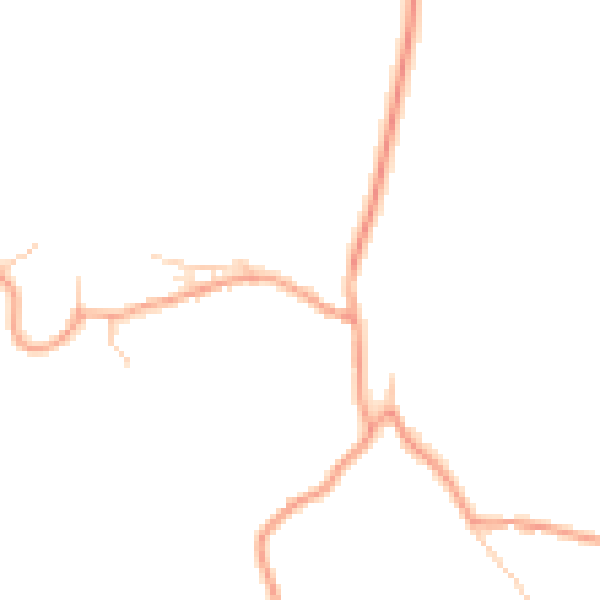 Daytime road noise heatmap for OX44 7JG