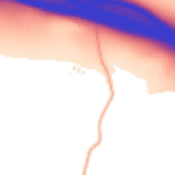 Daytime road noise heatmap for OX44 7JH