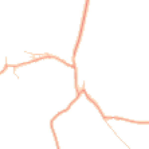 Daytime road noise heatmap for OX44 7JX