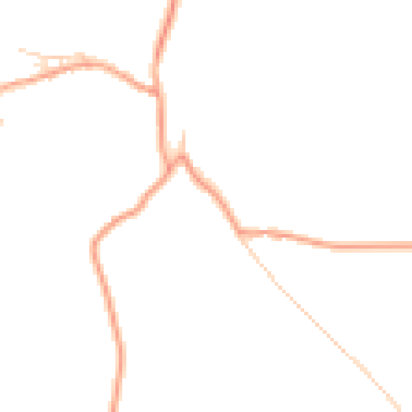 Daytime road noise heatmap for OX44 7LB