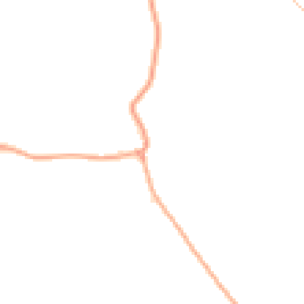 Daytime road noise heatmap for OX44 7LJ