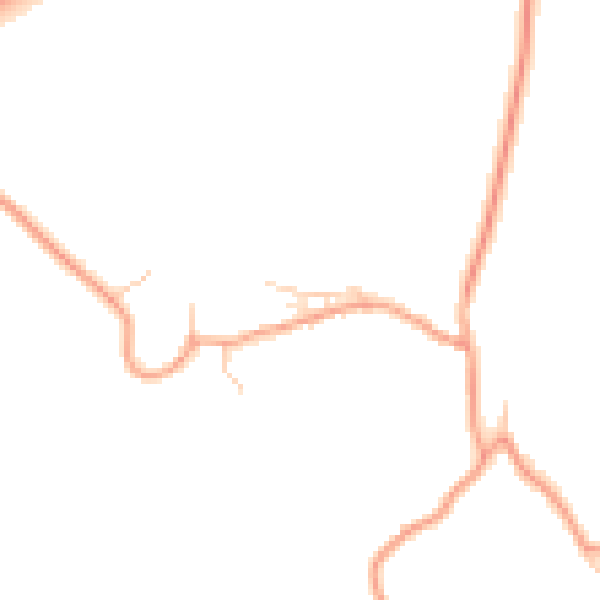 Daytime road noise heatmap for OX44 7LS