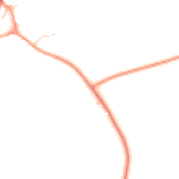 Daytime road noise heatmap for OX44 7QG