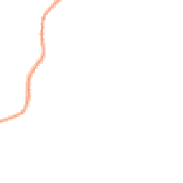 Night-time road noise heatmap for OX44 7QH