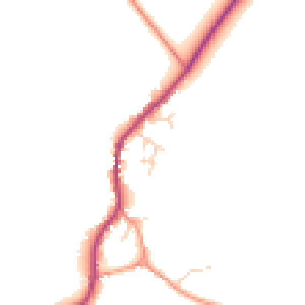 Daytime road noise heatmap for OX44 7QP