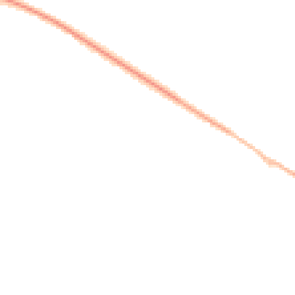 Night-time road noise heatmap for OX44 7RS