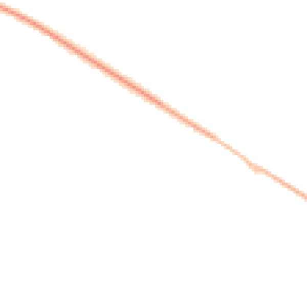 Night-time road noise heatmap for OX44 7RU