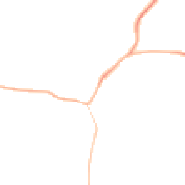 Night-time road noise heatmap for OX44 7TP