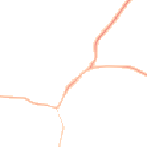 Night-time road noise heatmap for OX44 7TU