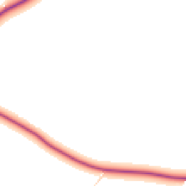 Daytime road noise heatmap for OX44 7UH