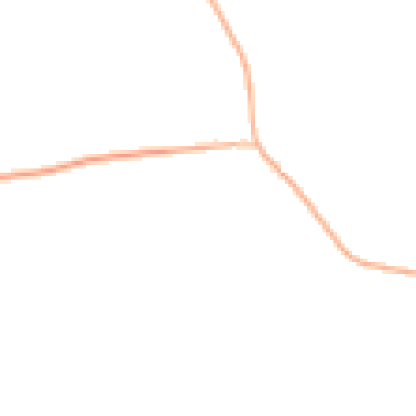Night-time road noise heatmap for OX44 7UZ