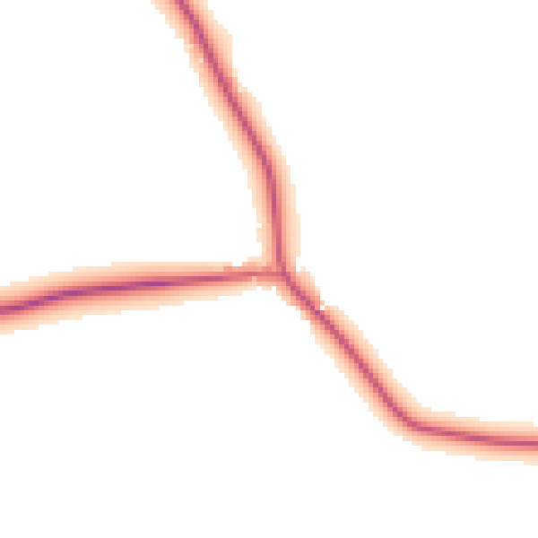 Daytime road noise heatmap for OX44 7XA