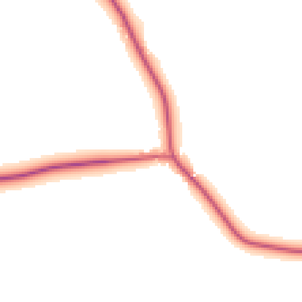 Daytime road noise heatmap for OX44 7XB