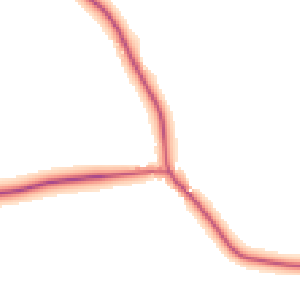 Daytime road noise heatmap for OX44 7XE