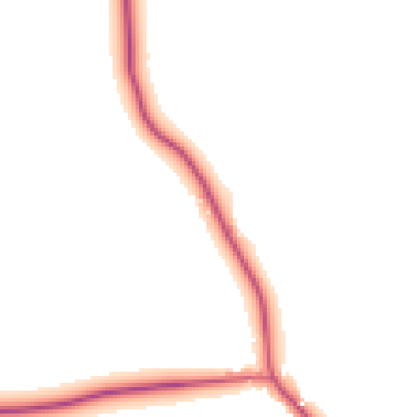 Daytime road noise heatmap for OX44 7XF