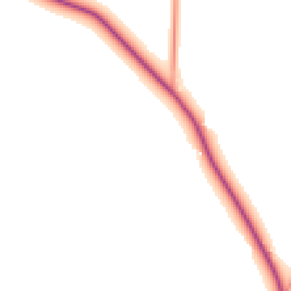 Daytime road noise heatmap for OX44 9DP