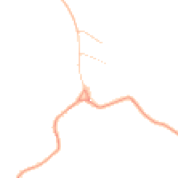 Daytime road noise heatmap for OX44 9HD