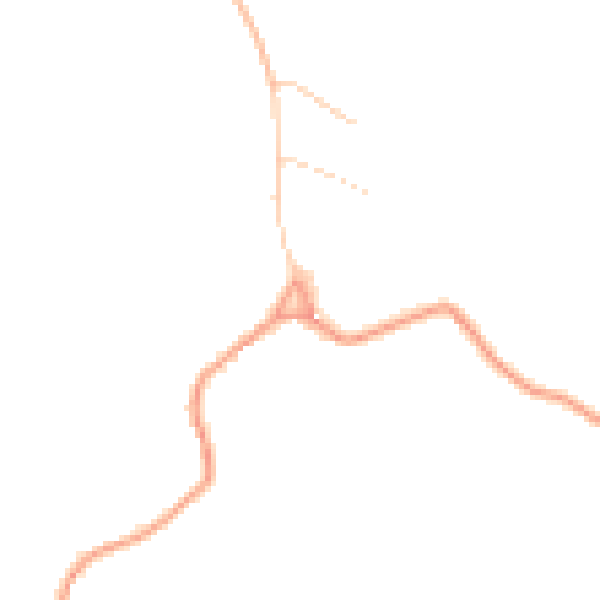 Daytime road noise heatmap for OX44 9HE