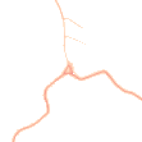 Daytime road noise heatmap for OX44 9HF