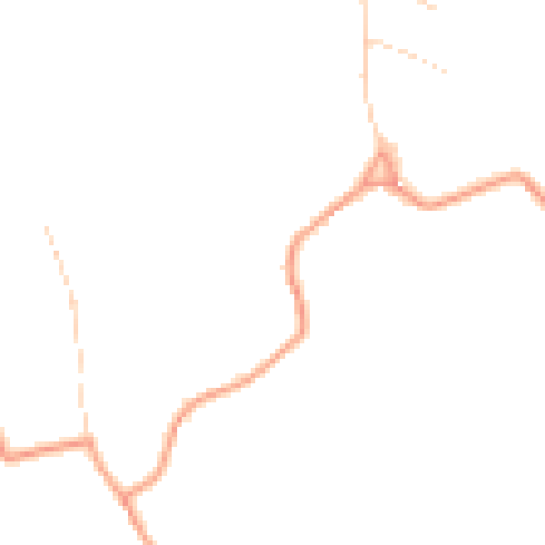 Daytime road noise heatmap for OX44 9JB