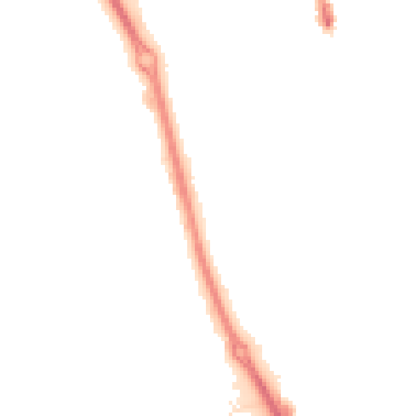 Night-time road noise heatmap for PE1 2BB