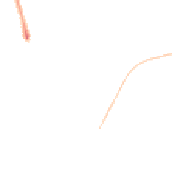 Night-time road noise heatmap for PE1 2QQ
