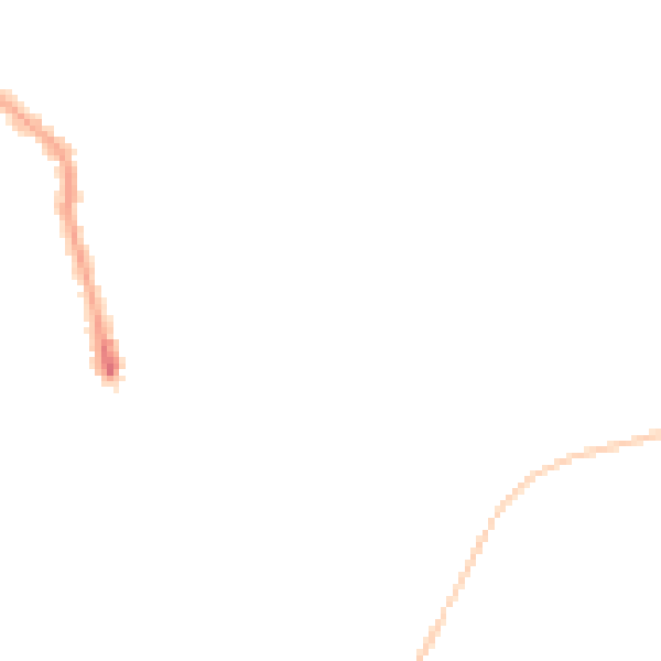Night-time road noise heatmap for PE1 2QT