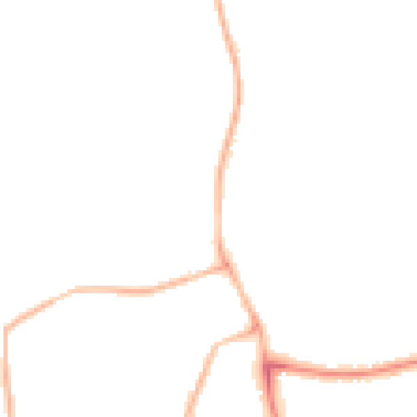 Night-time road noise heatmap for PE11 1GH
