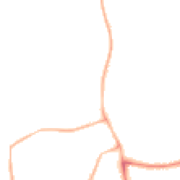 Night-time road noise heatmap for PE11 1GQ