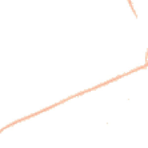 Night-time road noise heatmap for PE11 1LY