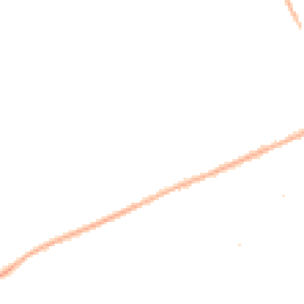 Night-time road noise heatmap for PE11 1LZ