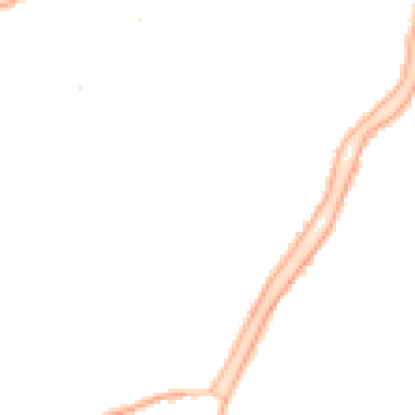 Night-time road noise heatmap for PE11 2FL