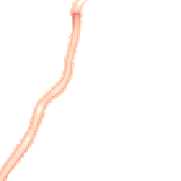 Night-time road noise heatmap for PE11 2QB